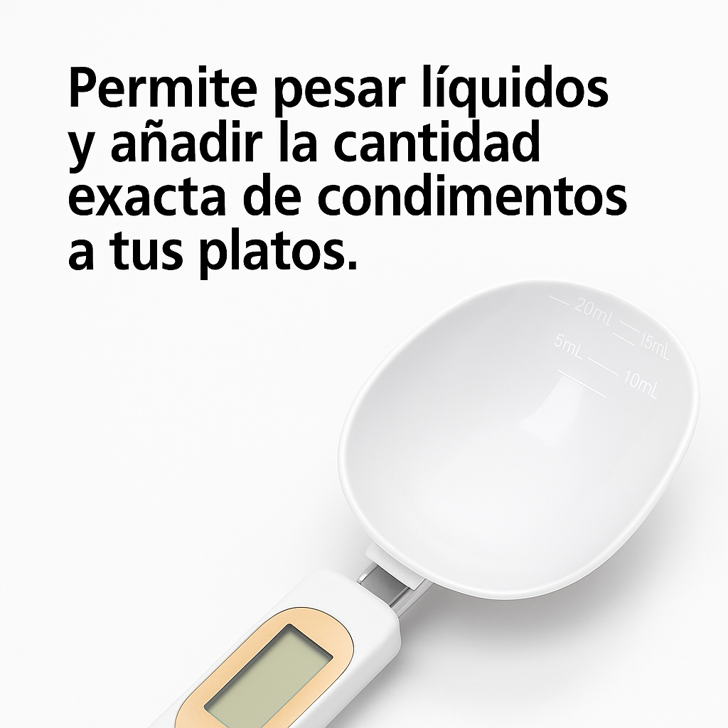 Cuchara Medidora Electrónica 500g